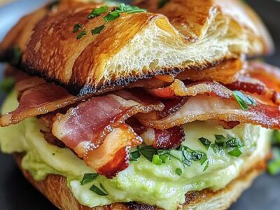 Croissant BLT Avocado: La Ricetta Facile e Gustosa