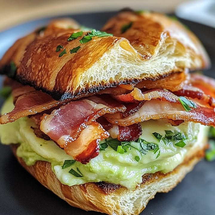 Croissant BLT Avocado