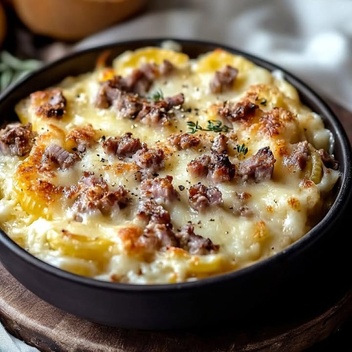 Gratin Coquillettes Raclette