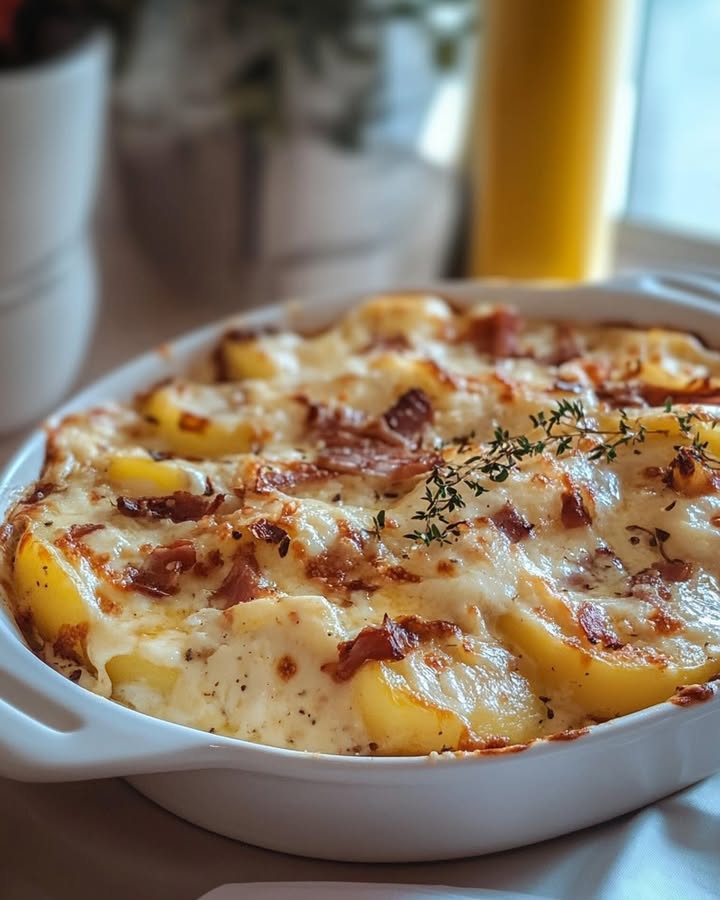 Gratin Patate Camembert