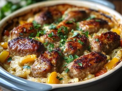 Gratin Riso Salsicce: Ricetta Facile e Gustosa