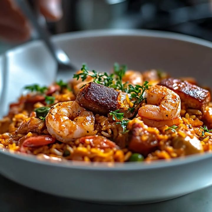 Jambalaya Piccante Louisiana