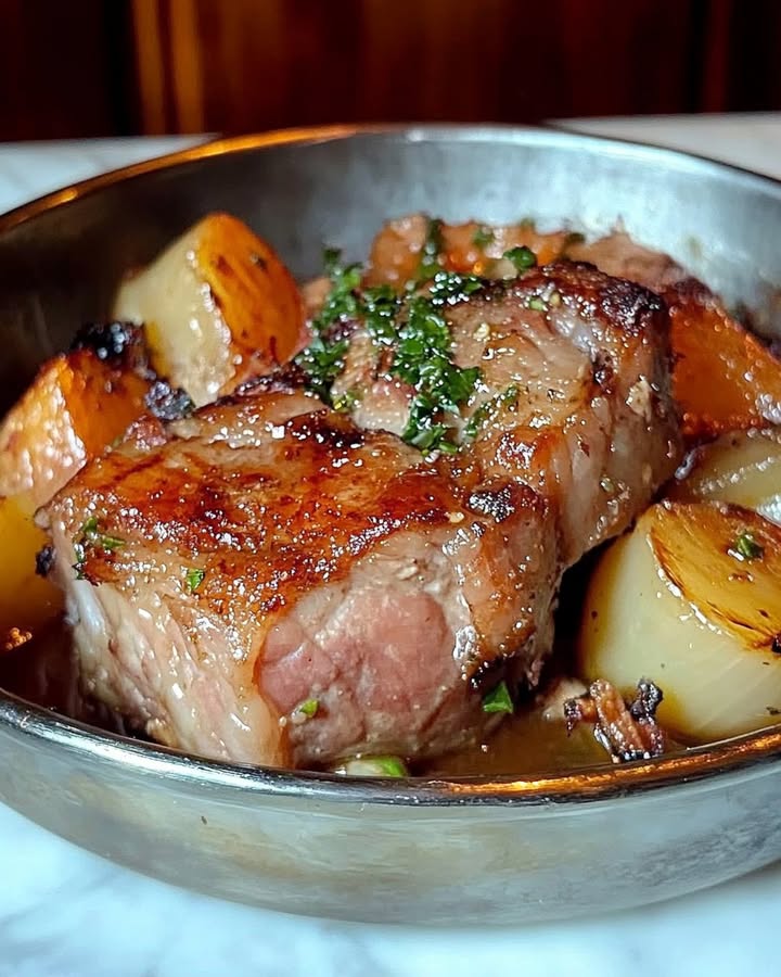 Jarret Porc Moutarde