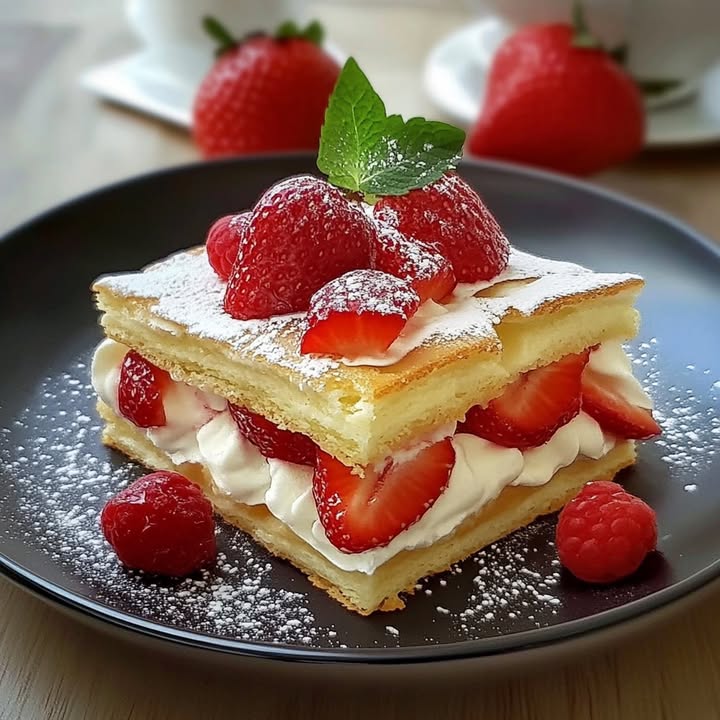 Mille-feuille Fragole Delizioso