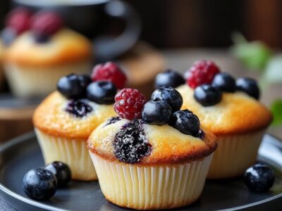 Mini muffin mirtillo: Ricetta facile e deliziosa