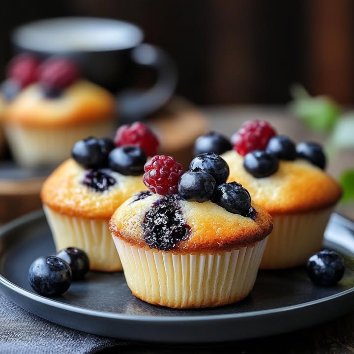 Mini muffin mirtillo