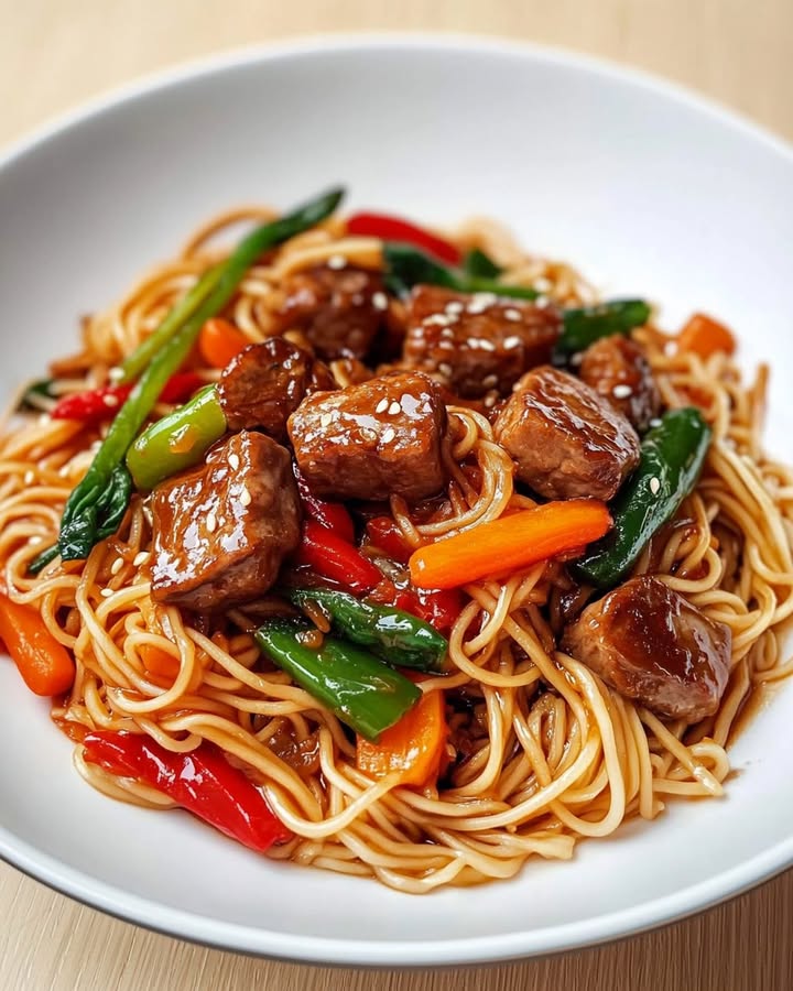 Noodles Manzo Verdure