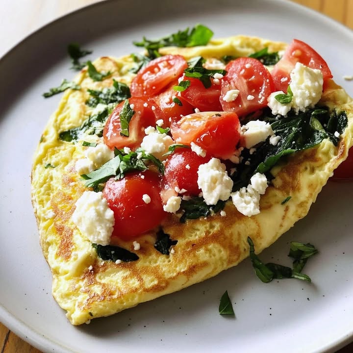Omelette Spinaci Feta