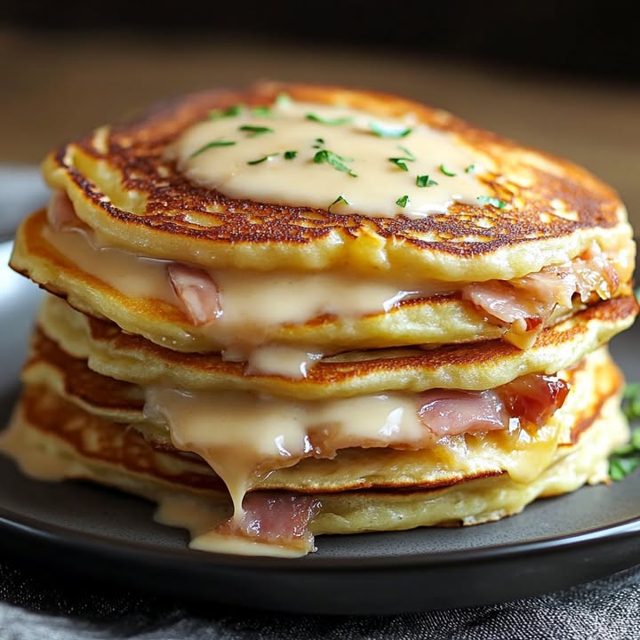 Pancakes Jambon Formaggio