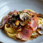 Tagliatelle Jambon Madère