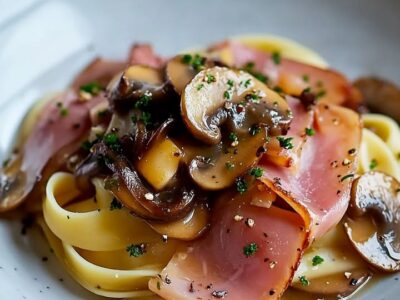 Tagliatelle Jambon Madère: Ricetta Facile e Squisita