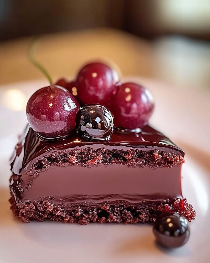 Torta Ciliegia Cioccolato Delizia