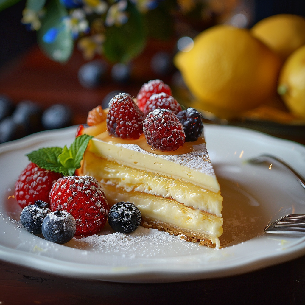crema limone torta