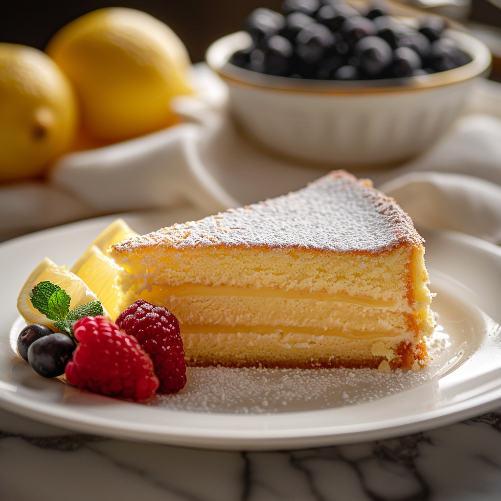 crema limone torta