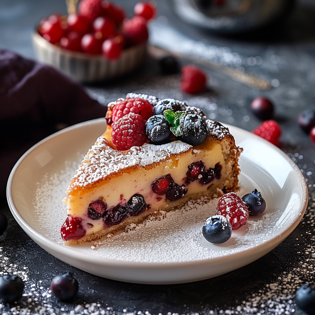 torta ai frutti di bosco