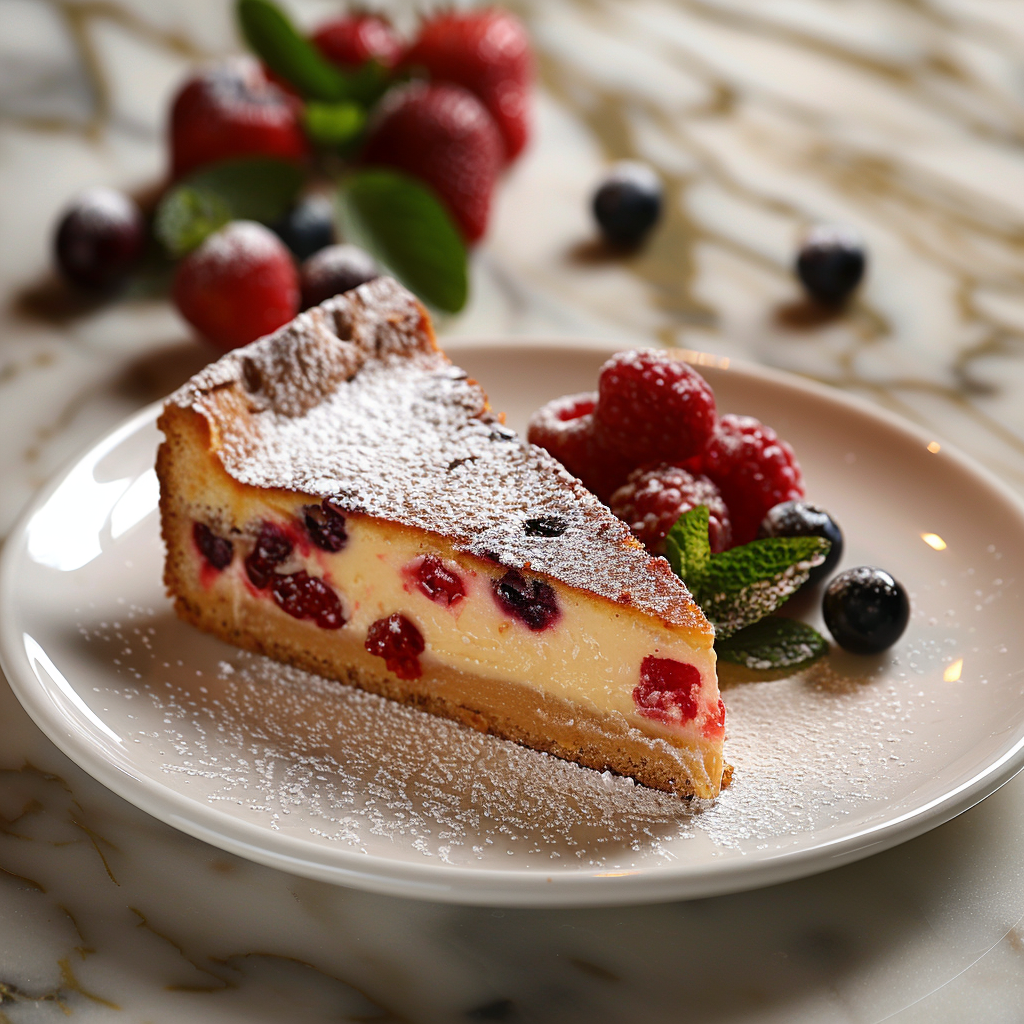 torta ai frutti di bosco