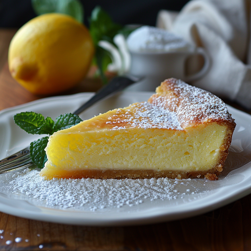 torta alla crema di limone