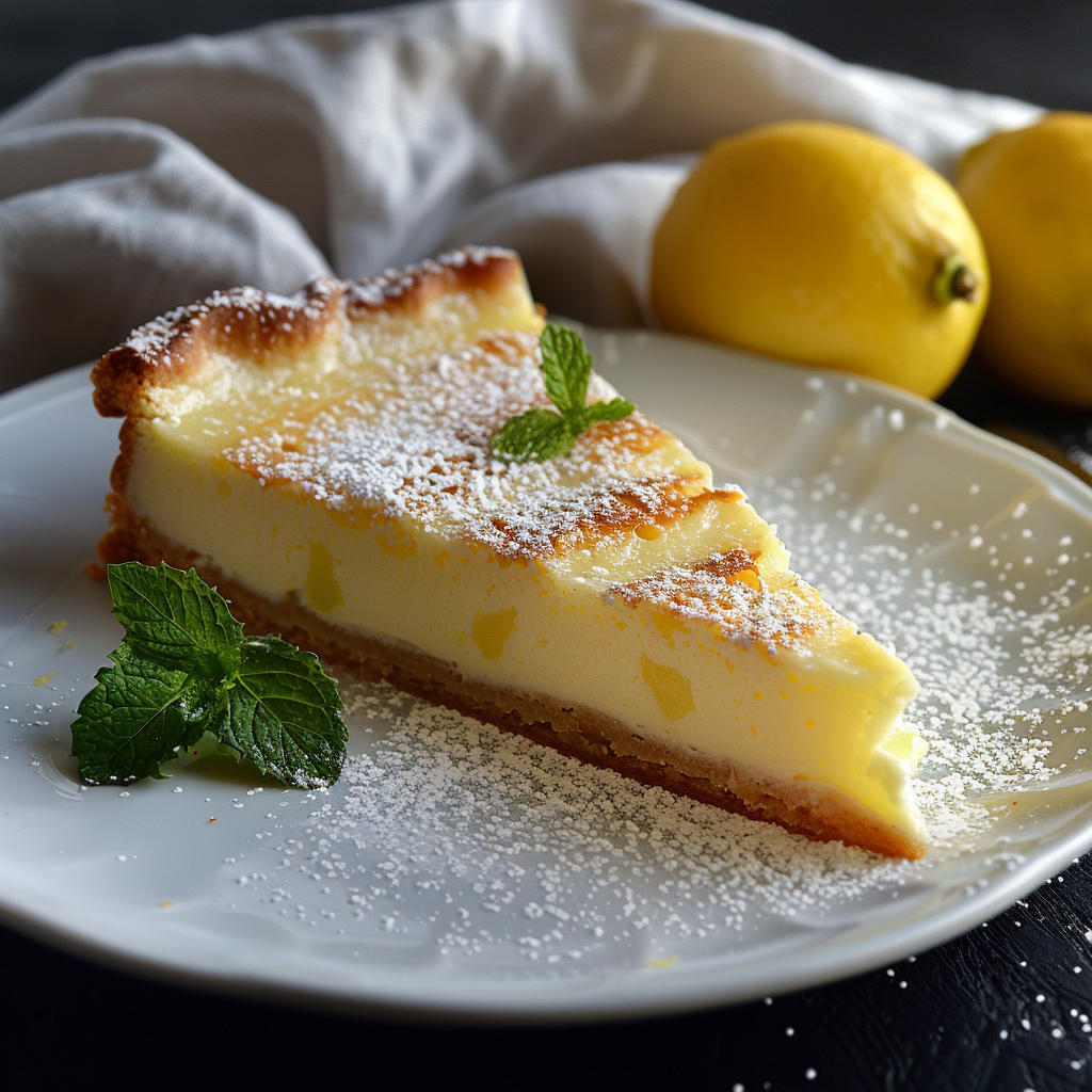 torta alla crema di limone