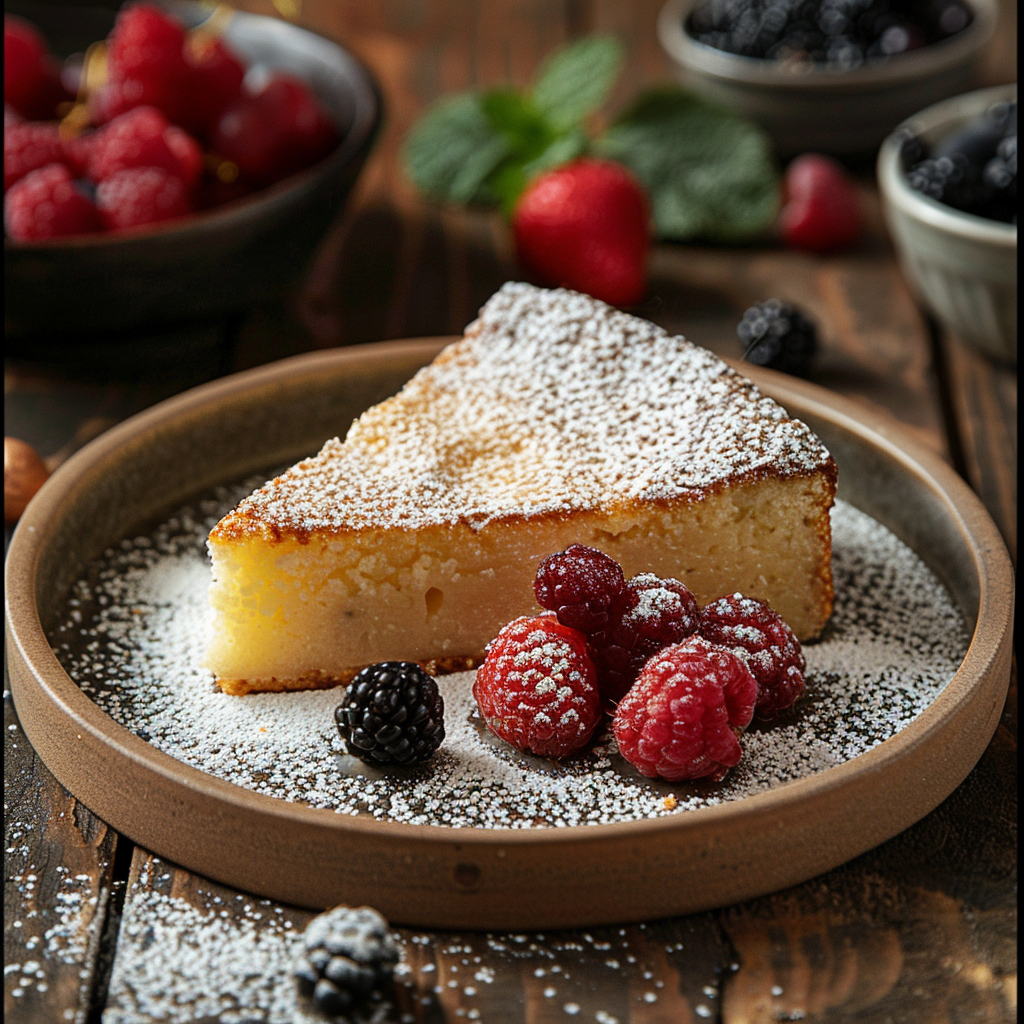 torta alla farina di riso