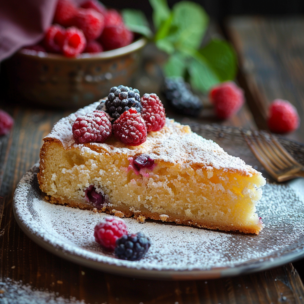 torta alla farina di riso