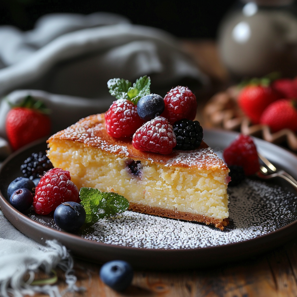 torta alla farina di riso