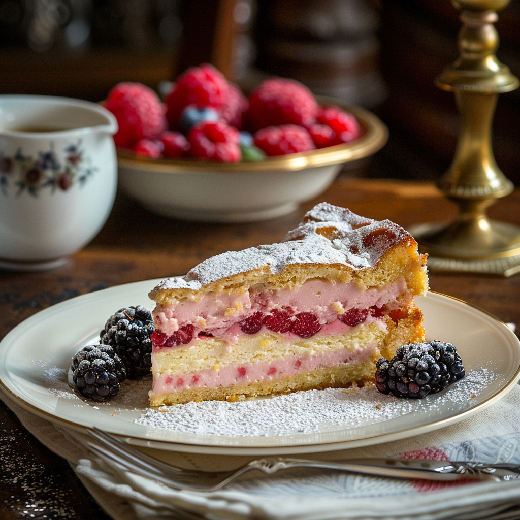 torta alla rosa ricetta