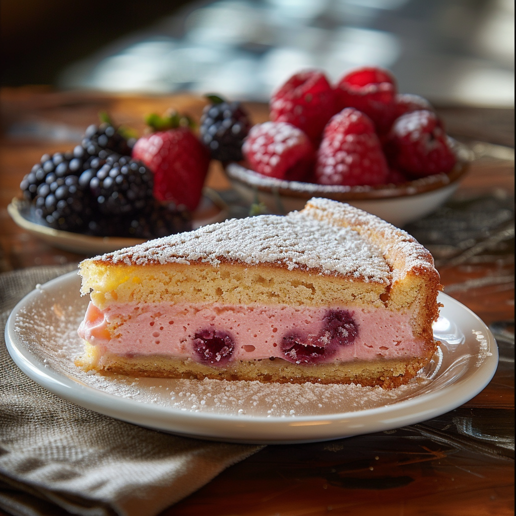 torta alla rosa ricetta