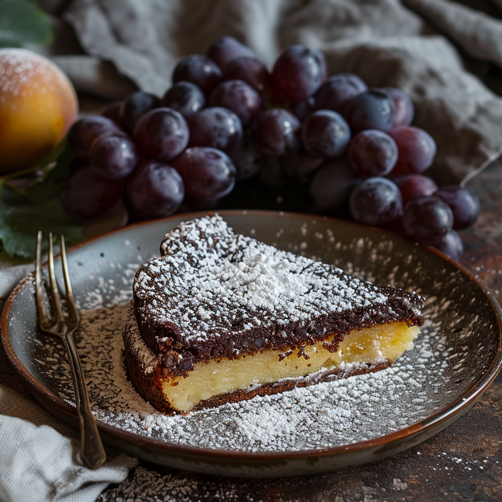 torta alle arance e cioccolato