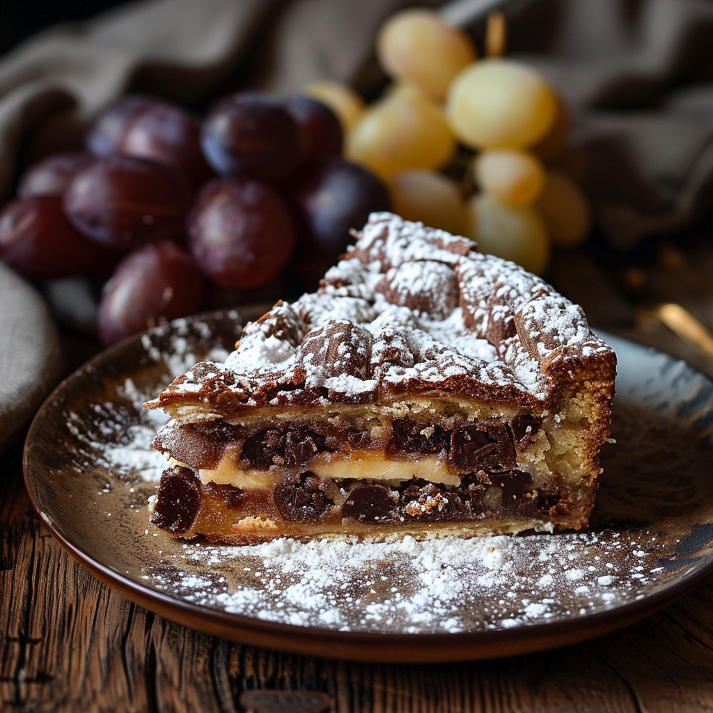 torta alle arance e cioccolato