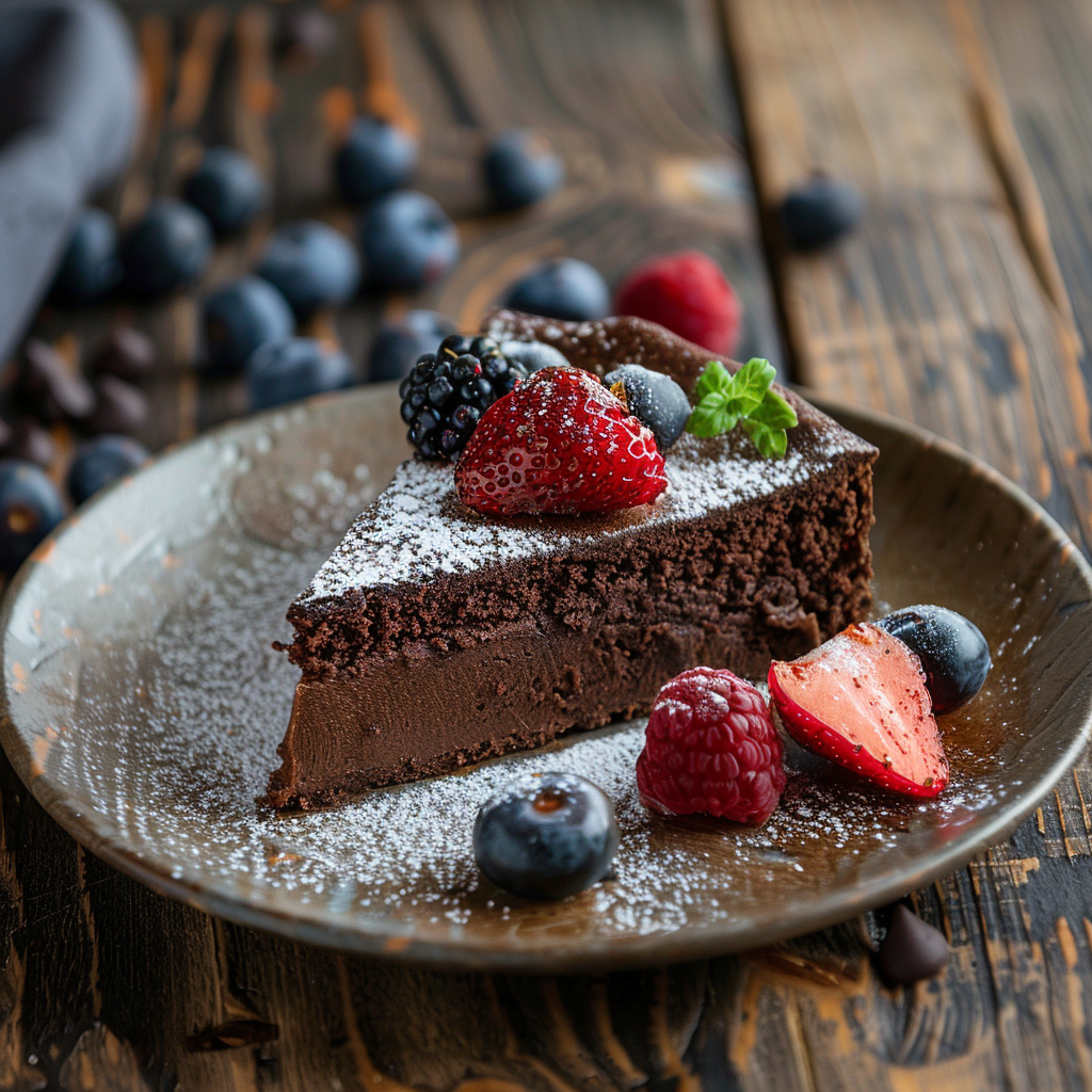 torta allo yogurt e cioccolato