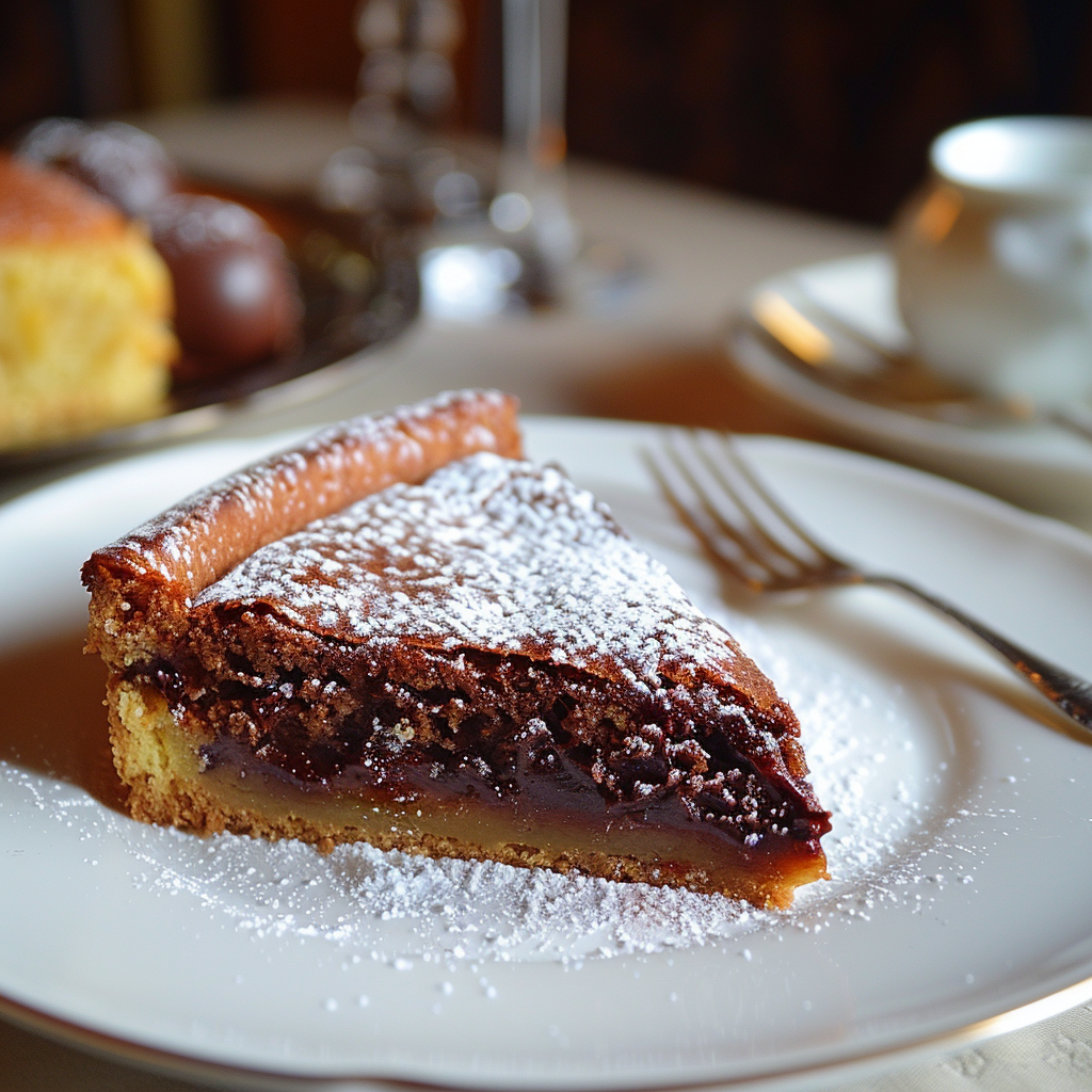 torta amaretti e cioccolata