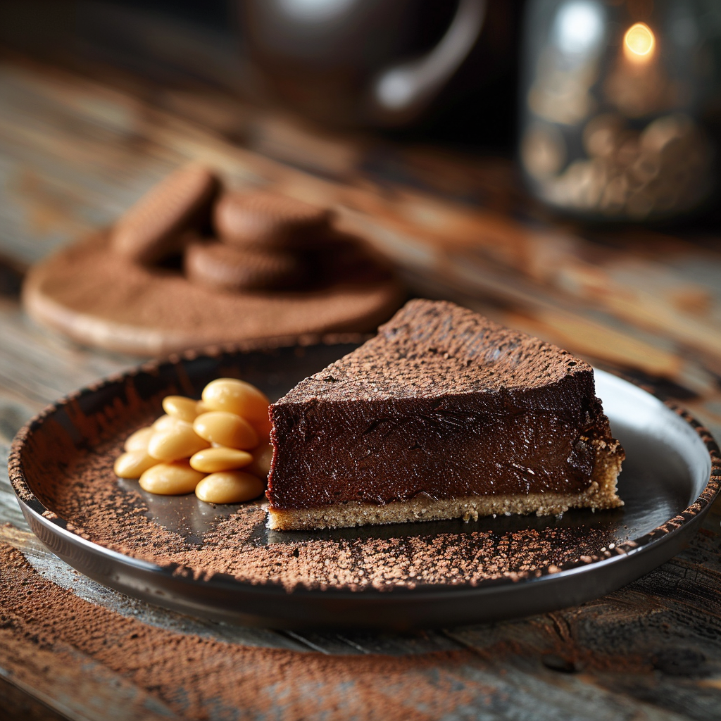 torta di cioccolato e amaretti