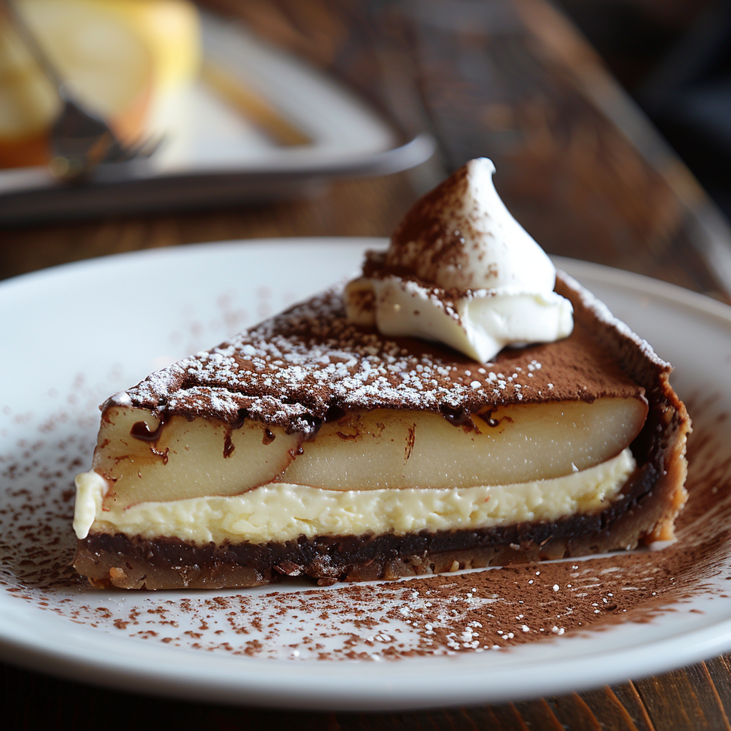 torta di pere cioccolato e ricotta
