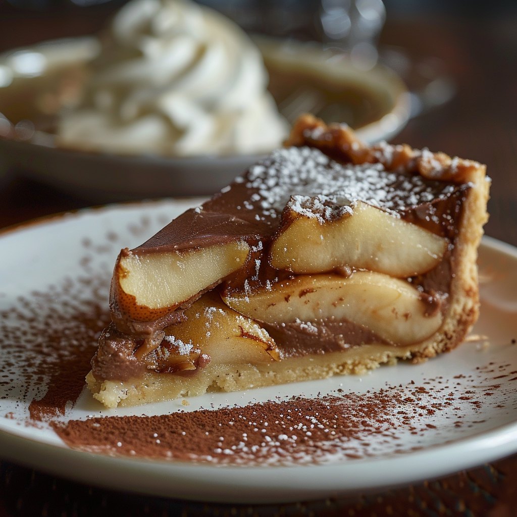 torta di pere cioccolato e ricotta