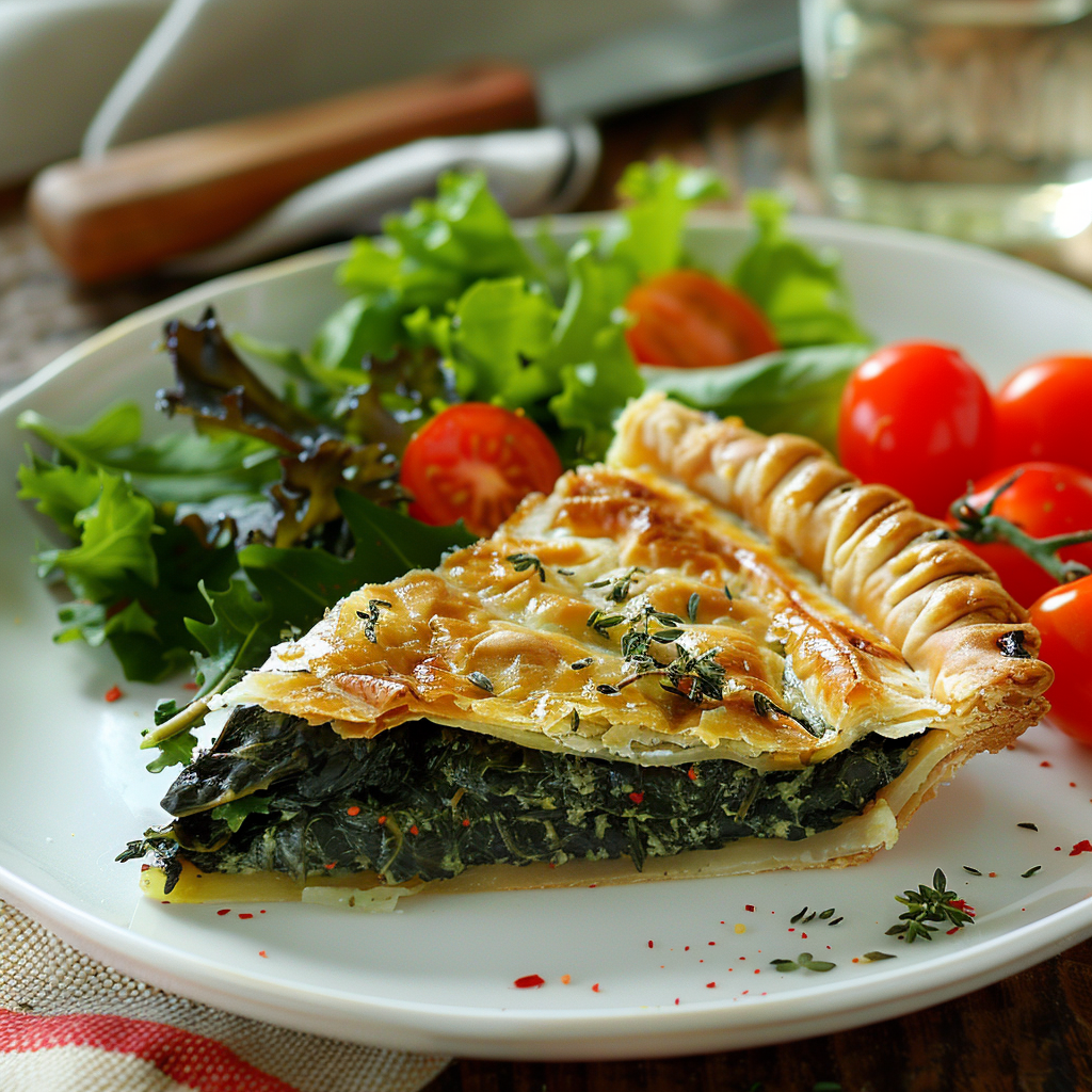 torta di spinaci salata