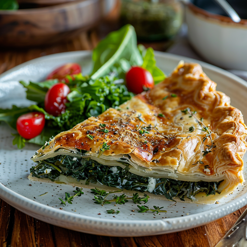 torta di spinaci salata