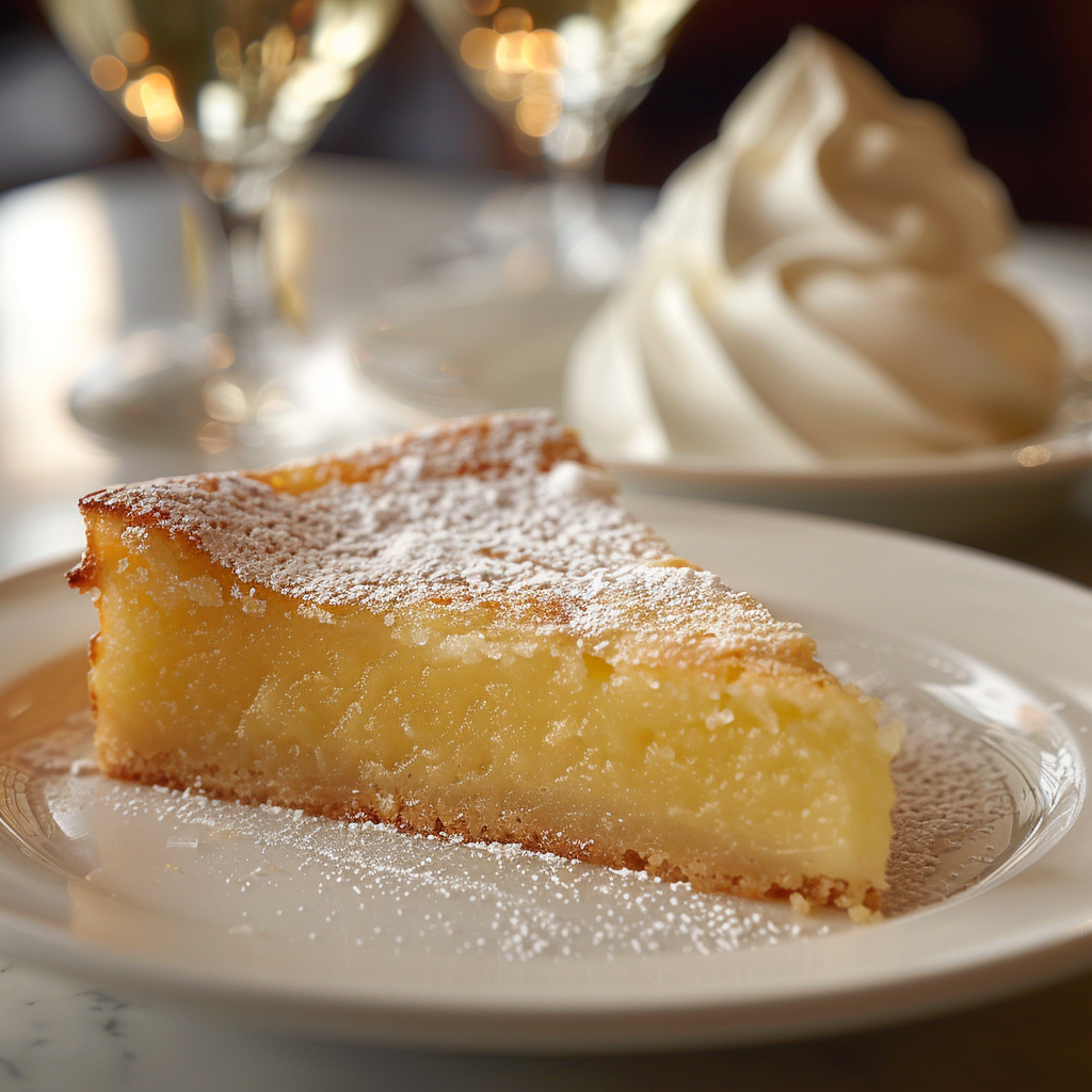 torta limone con crema