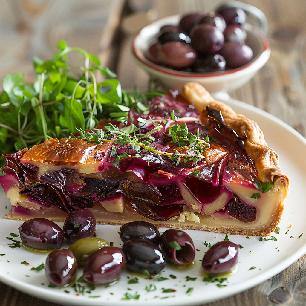 torta salata al radicchio