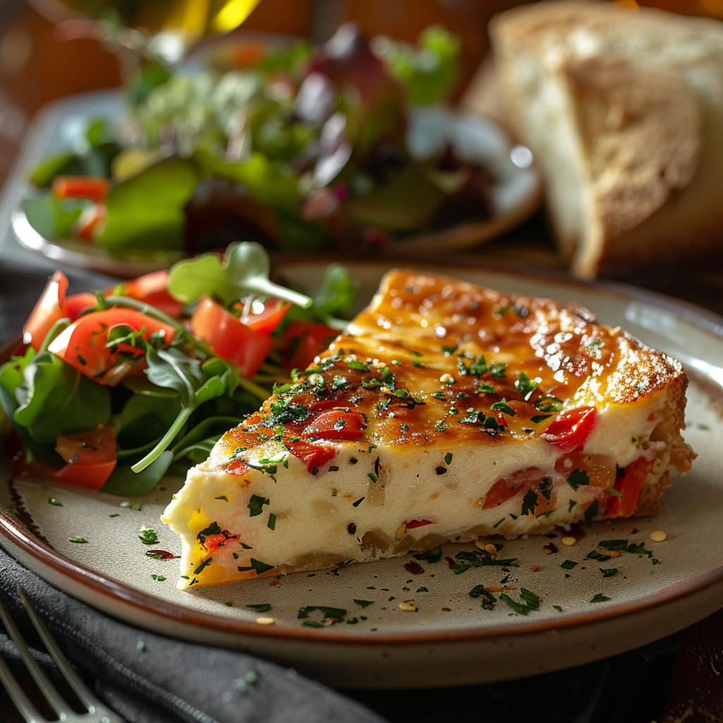 torta salata con i peperoni