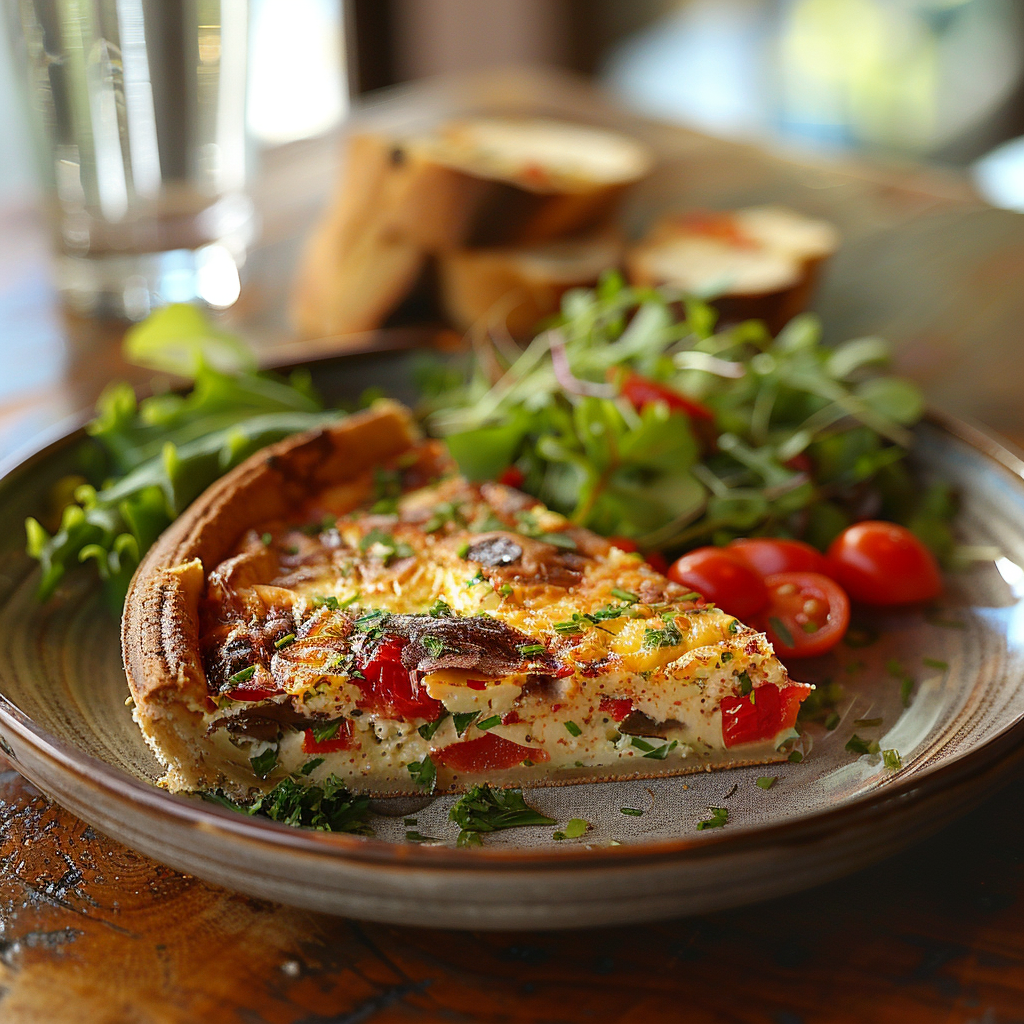 torta salata con i peperoni