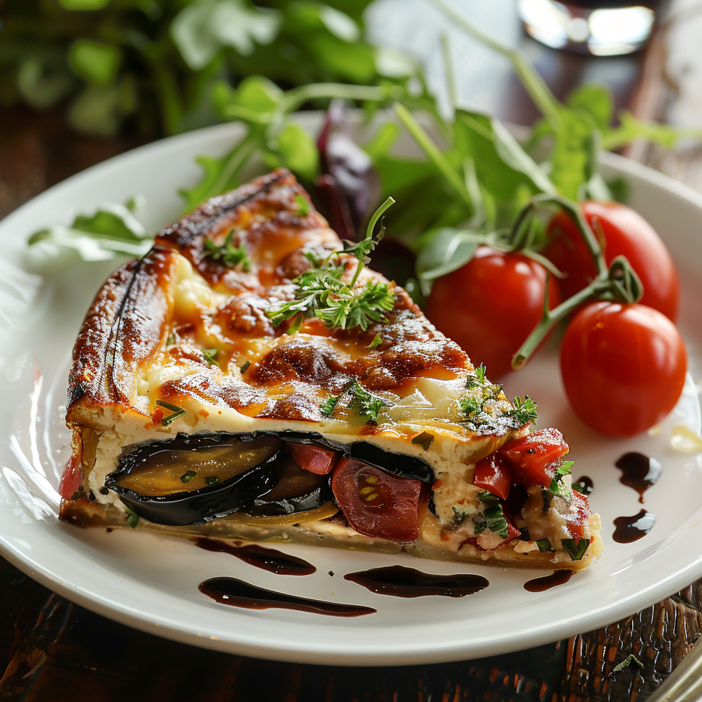 torta salata di melanzane