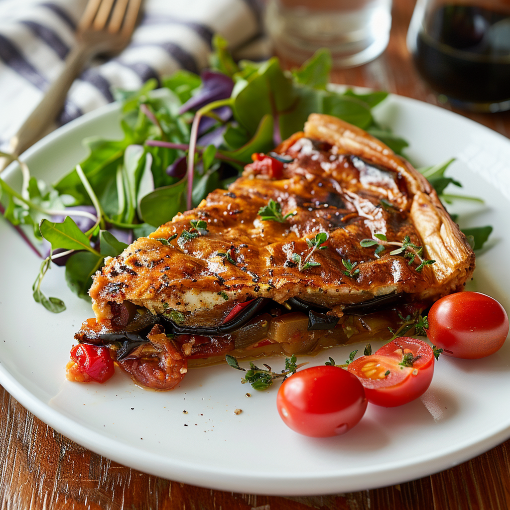 torta salata di melanzane