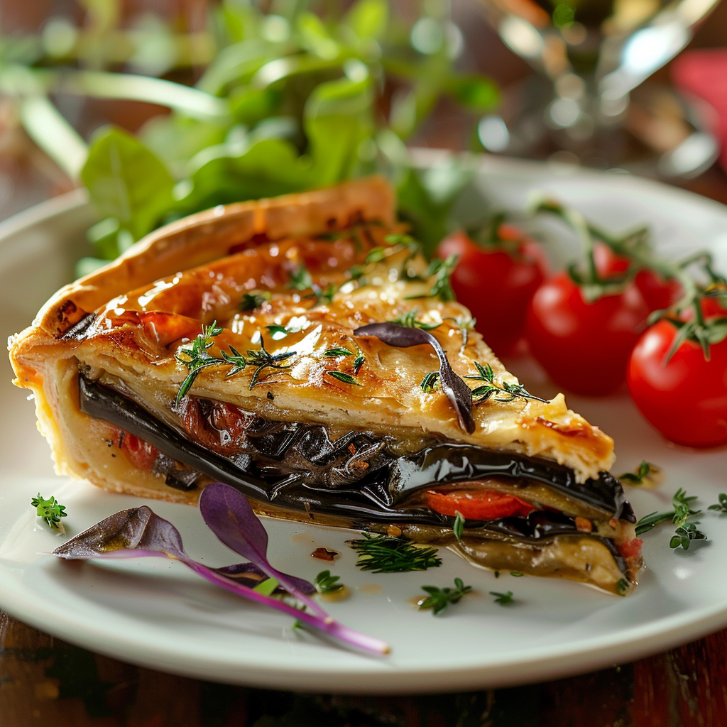 torta salata di melanzane