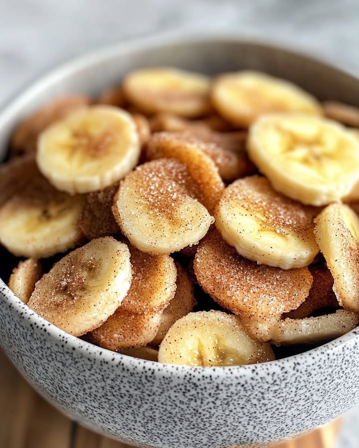 Chips Banane Cannella Croccanti