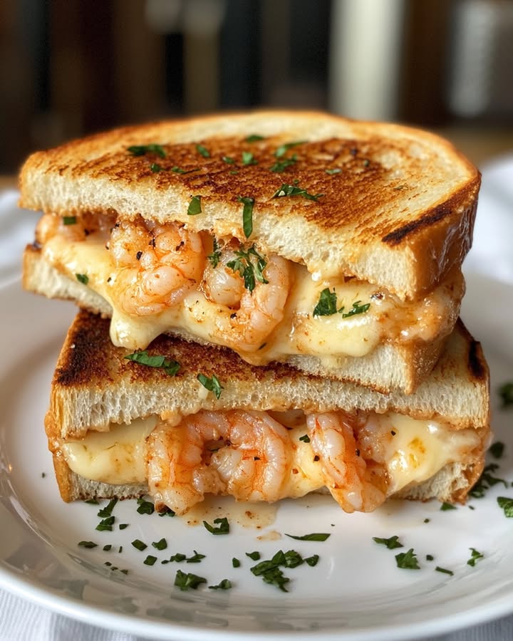 Gamberi Formaggio Aglio