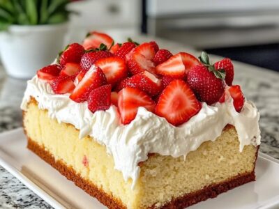 Torta Pound Cheesecake Fragole: La Ricetta Facile e Deliziosa
