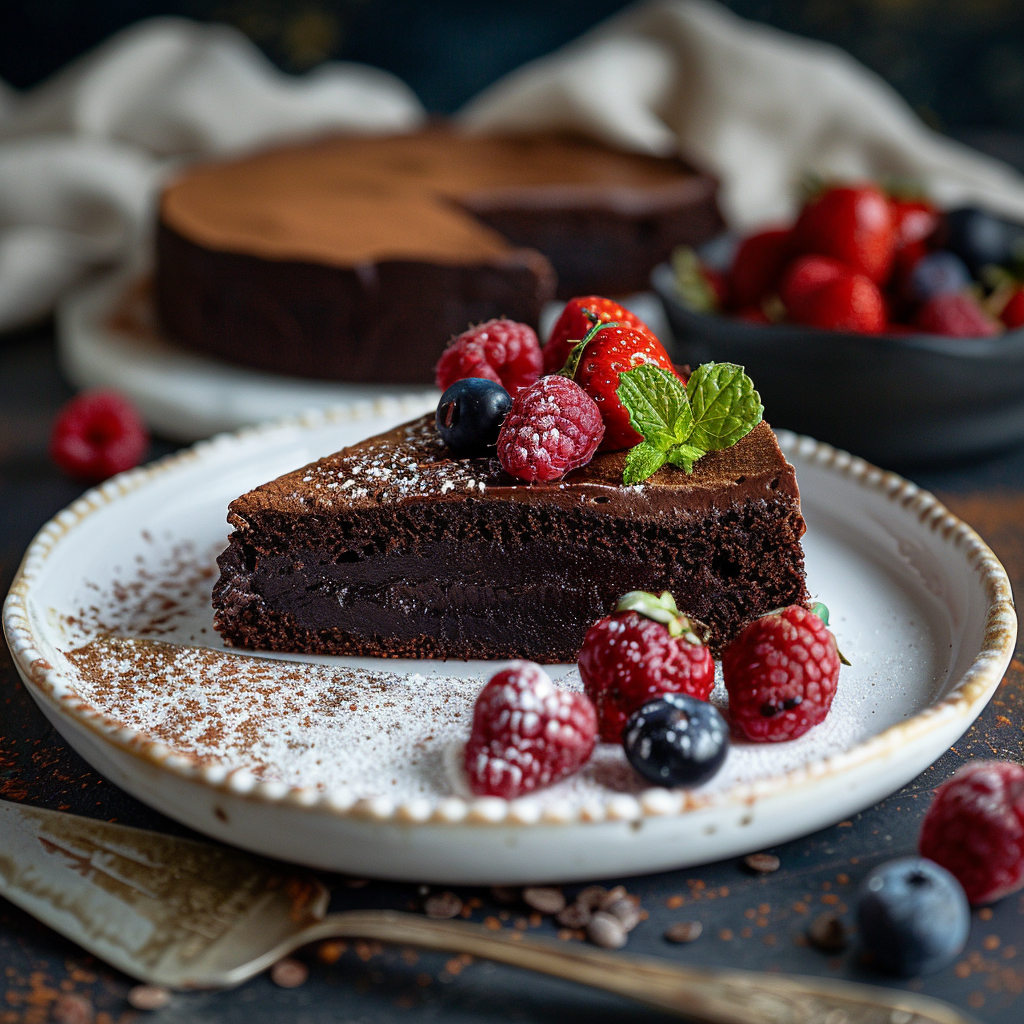 torta vegana al cioccolato