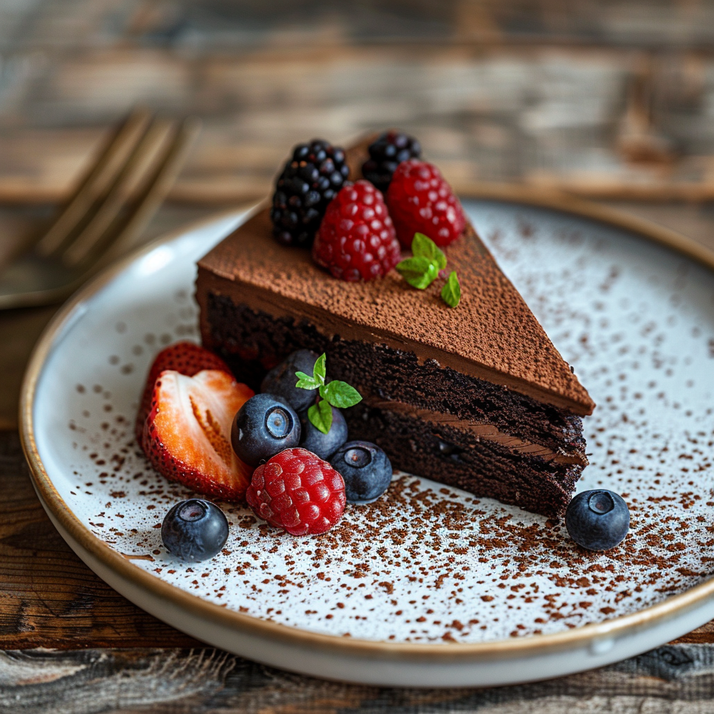 torta vegana al cioccolato