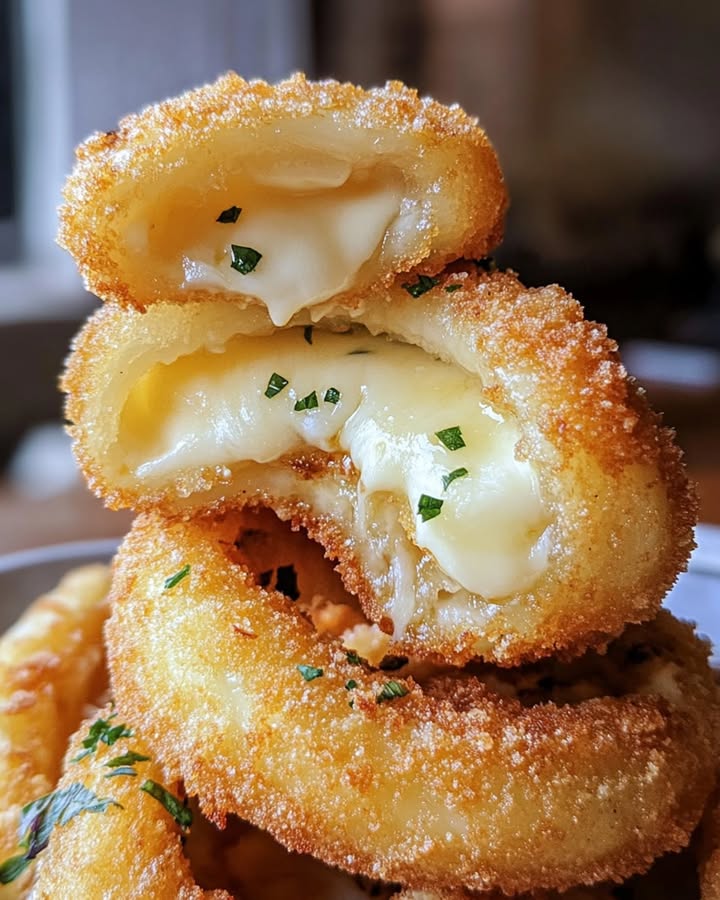 Anelli Cipolla Mozzarella Filante