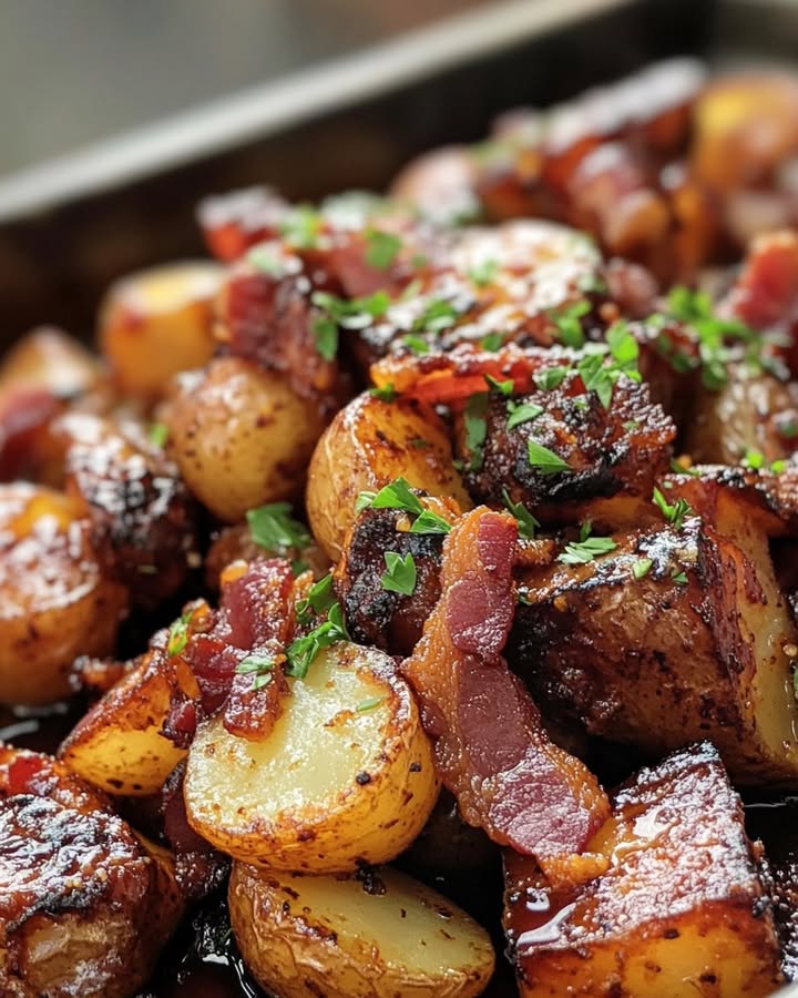 Patate Miele e Bacon